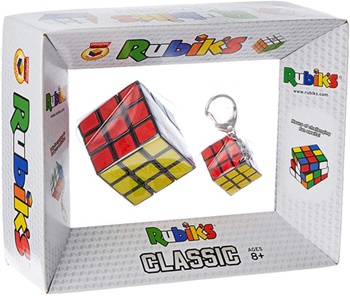 Rubik classic de 3x3 con llavero