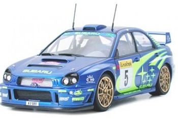 Subaru Impreza WRC 2001, kit escala 1/24.