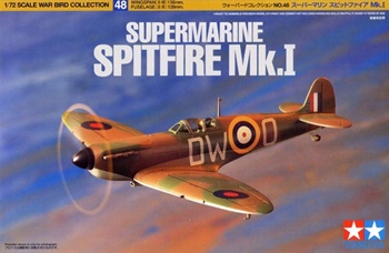Supermarine Spitfire Mk.I. Kit de plástico escala 1/72.