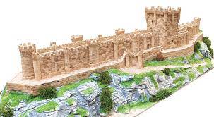 Castillo de Peñafiel. Kit de construcción.
