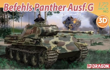 Befehels Panther Ausf. G. Kit de plástico escala 1/72.