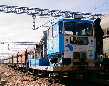 Dresina KLV 53 RENFE Mantenimiento de Infraestructura, época V. Digita