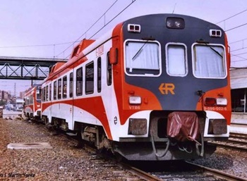 Automotor Diesel 596 RENFE Regionales R2 9-596-002-6, época V.