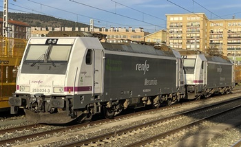 Locomotora 253 RENFE Mercancías. Digital con Sonido.