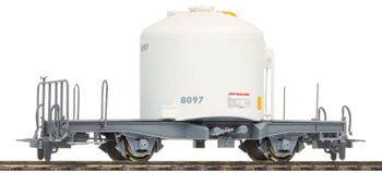 Vagón RhB Uc 8098 color blanco.
