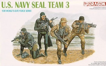 U.S. Navy seal team 3, escala 1/35.