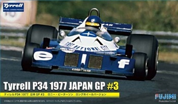 Tyrrell P34 1977 Japan GP #3, kit de plástico escala 1/20.