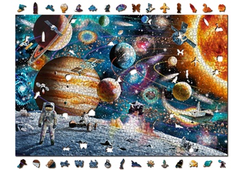 Space Odyssey, puzzle de madera de 2000 piezas.