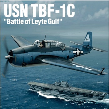 USN TBF-1C Battlke of Leyte Gulf, escala 1/48.