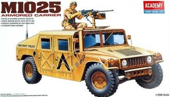 M1025 Armored carrier, kit de plástico escala 1/35