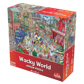 WACKY WORLD, 1000 piezas.
