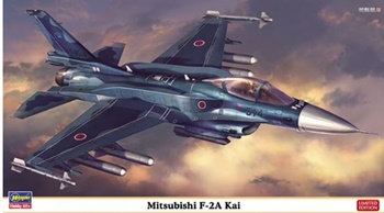 Mitsubishi F-2A Kai, kit de plástico escala 1/72.