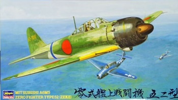 Mitsubishi A6M5 zero fighter type 52(ZEKE), kit de plástico escala 1/4