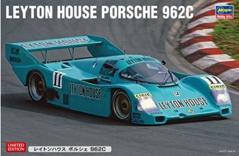 Leyton house Porsche 962C, kit de plástico escala 1/24.