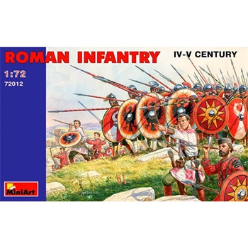 Infantería romanas.III-IVc, escala 1/72.