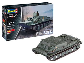 BTR-50PK. Kit de plástico escala 1/72.