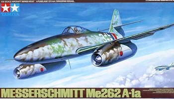Messerchmitt Me262 A-1a. Kit de plástico escala 1/48.