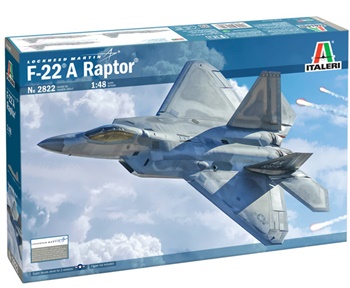 F-22A Raptor. Kit de plástico escala 1/48.