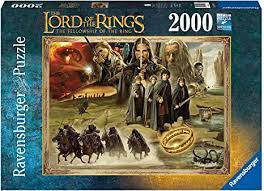 El señor de los anillos, 2000 piezas.