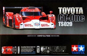 Toyota GT-ONE. Kit de plástico escala 1/24.