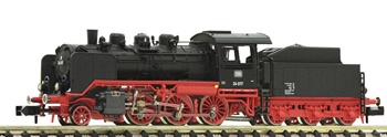 Locomotora de vapor clase 24 DB, época III.