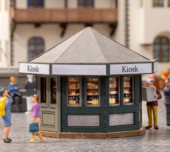 Quiosco. Medida: 5.4x5.4cm.