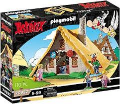 Playmobil Astérix La cabaña de Abraracurcix, 110 piezas.