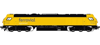 Locomotora diesel 335.032 Ferrovial, época VI