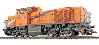 Locomotora diesel G1000 Northrail, época VI. Digital con Sonido.