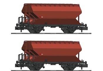 Set de dos vagones transporte de cereales silo SBB, época IV-V.