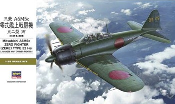 Mitsubishi A6M5c Zero fighter (Zeke) type 52 Hei.