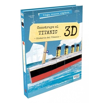 Viaja, aprende, explora el Titanic. La historia. Libro + maqueta.