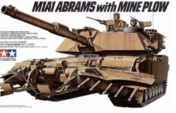 U.S. M1A1 ABRAMS. Kit de plástico escala 1/35.