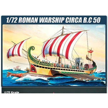 B.C. ROMAN WARSHIP. Kit de plástico escala 1/72.