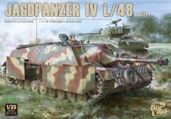 Jagdpanzer IV L/48. Kit de plástico escala 1/35.