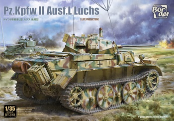 Pz. Kpfw II Ausf. Luchs. Kit de plástico escala 1/35.