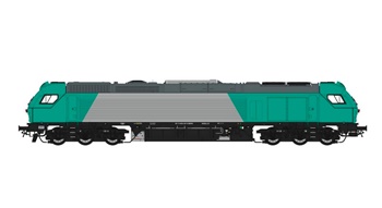 Locomotora diesel 335.037 Ibercargo.