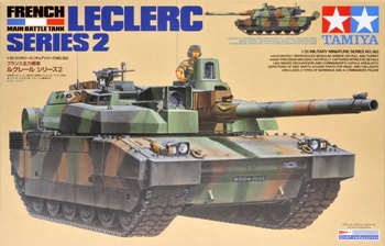 French main battle tank LECLERC Series 2. Kit de plástico escala 1/35.