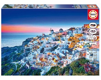 Santorini. puzzle de 1500 piezas.