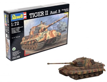 Tiger II Ausf. B. Kit de plástico escala 1/72.