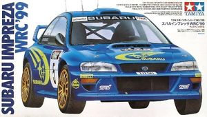 Subaru Impreza WRC 1999. Kit de plástico escala 1/24.