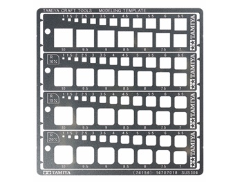 Modeling template 1-10mm