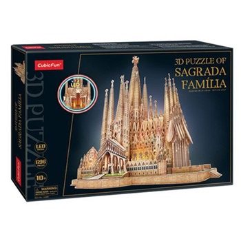 Sagrada Familia, puzzle 3D.