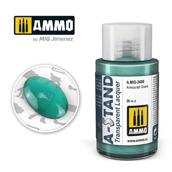 Transparent Lacquer armoured glass, 30ml.