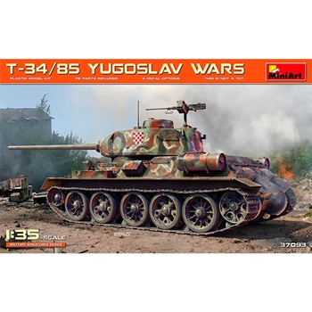T-34/85 Yugoslav wars. Kit plástico escala 1/35.