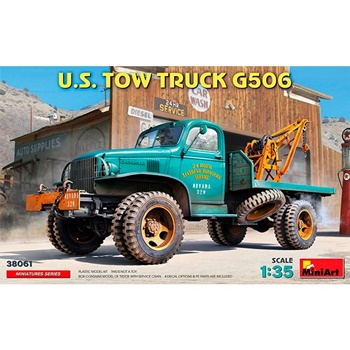 U.S. Tow truck G506. Kit de plástico escala 1/35.