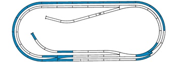 Set D: set de vías Roco Line.