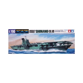Shinano Japanese aircraft carrier, kit plástico escala 1/700.