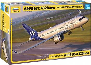 Civil airliner Airbus A320neo.