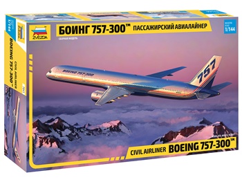 Civil Airliner BOEING 757-300. Kit plástico escala 1/144.